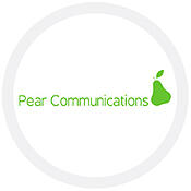 Pear Communications Logo.